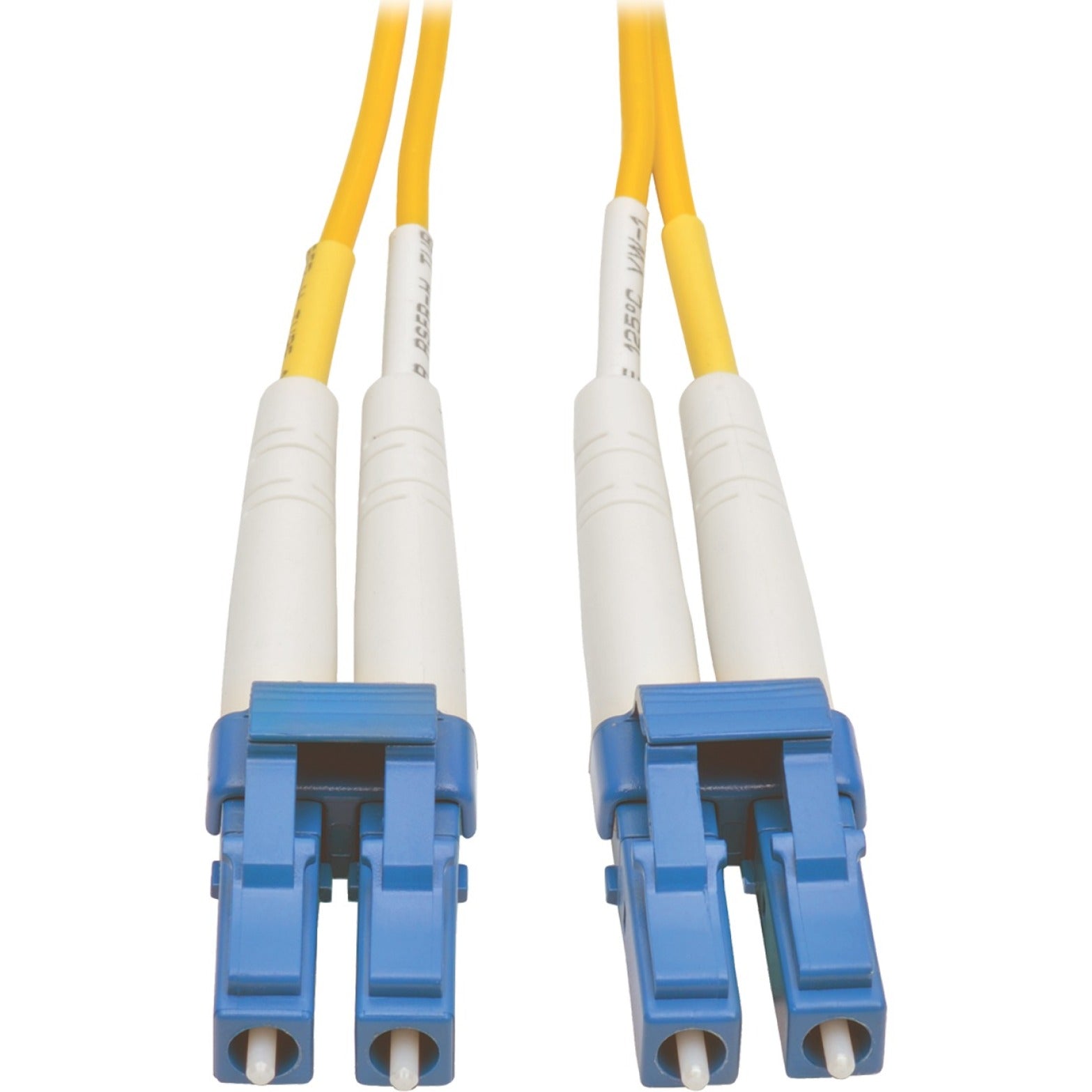 Tripp Lite by Eaton Tripp Lite - Patch cable - LC single mode (M) - LC single mode (M) - 50 m - fiber optic - 9 / 125 micron - yellow (N370-50M)