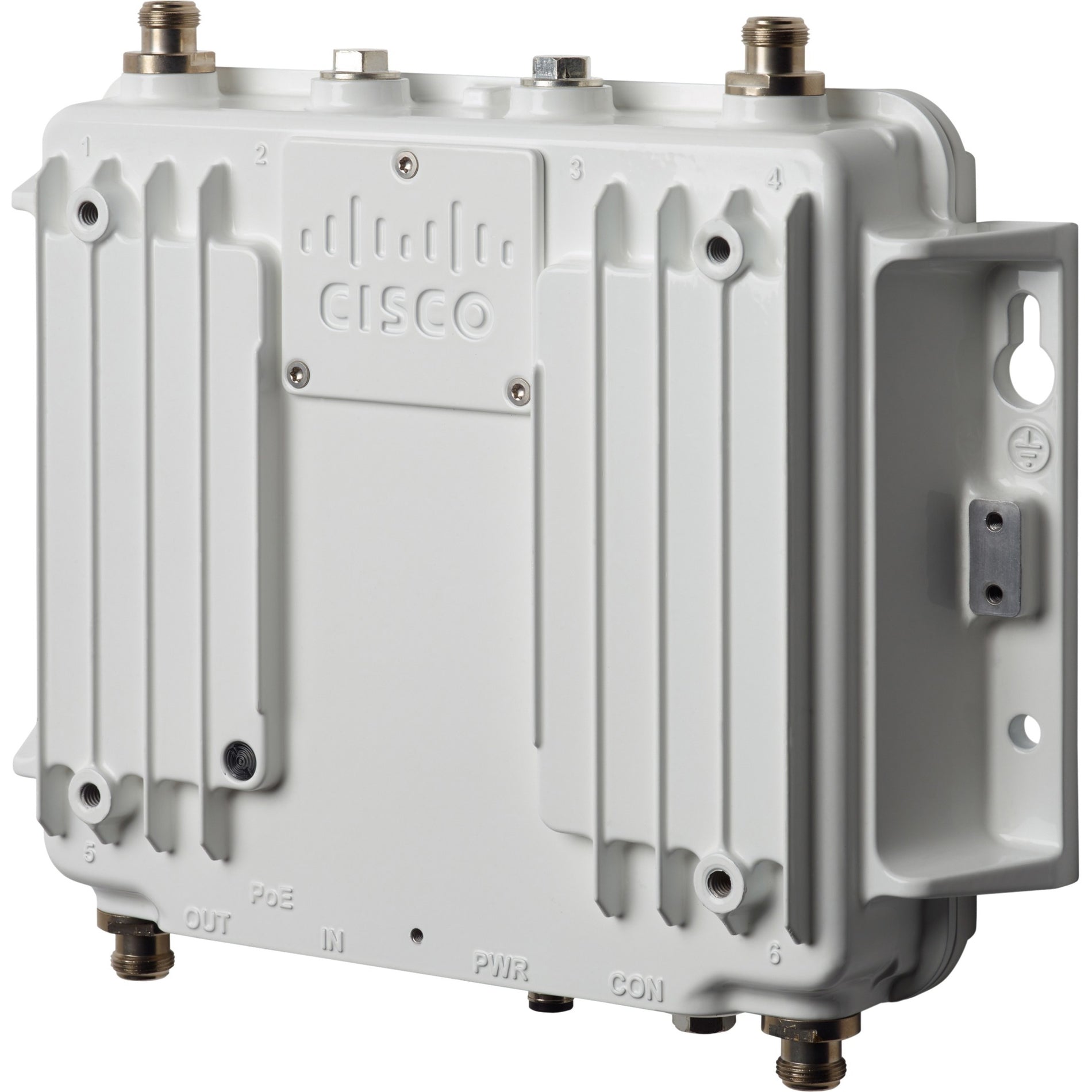 Cisco Industrial Wireless AP 3702, 4 antenna ports on top (IW37024EU