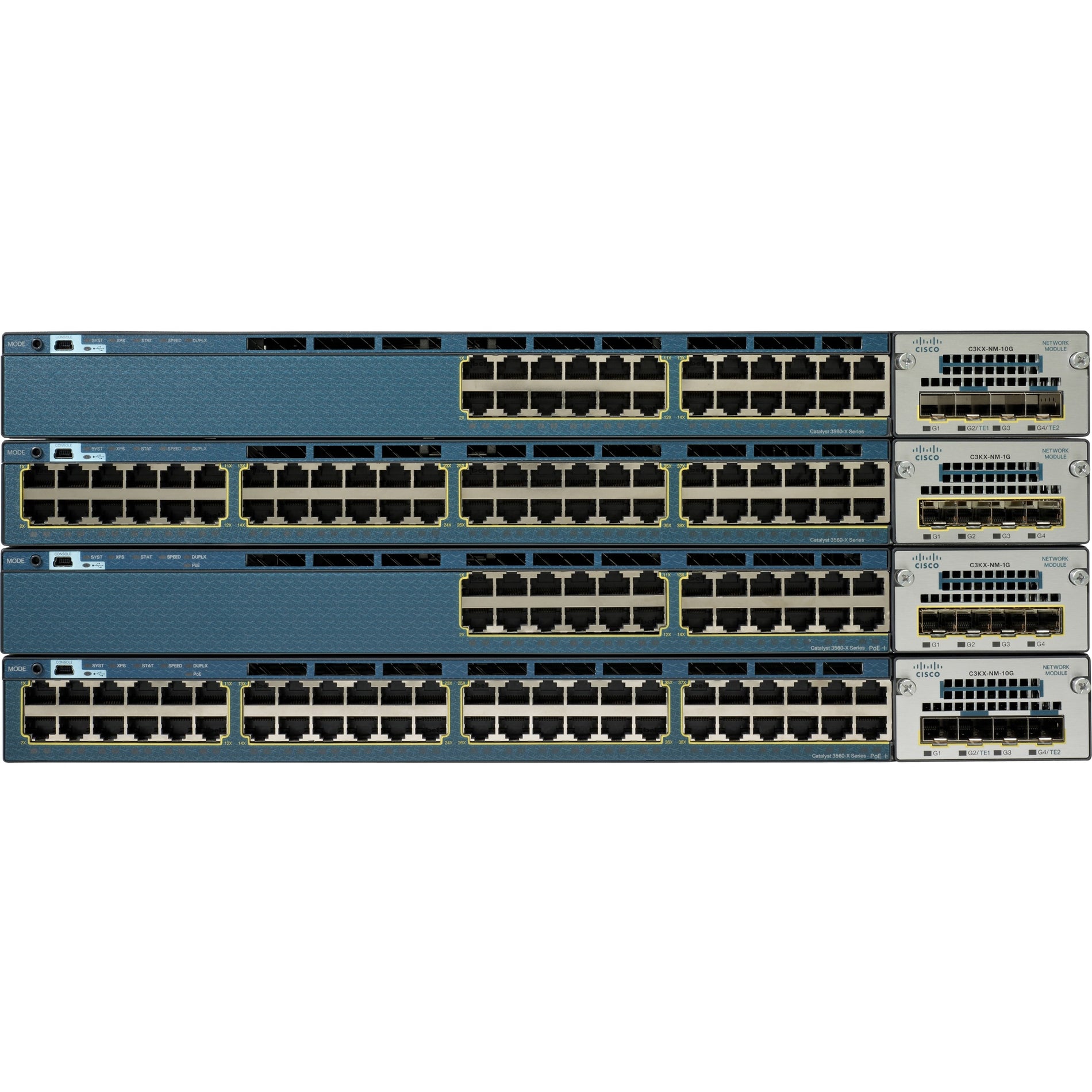 Cisco-IMSourcing 3560X 48PORT DATA LAN BASE DISC PROD SPCL SOURCING SEE NOTES (WS-C3560X-48T-L)