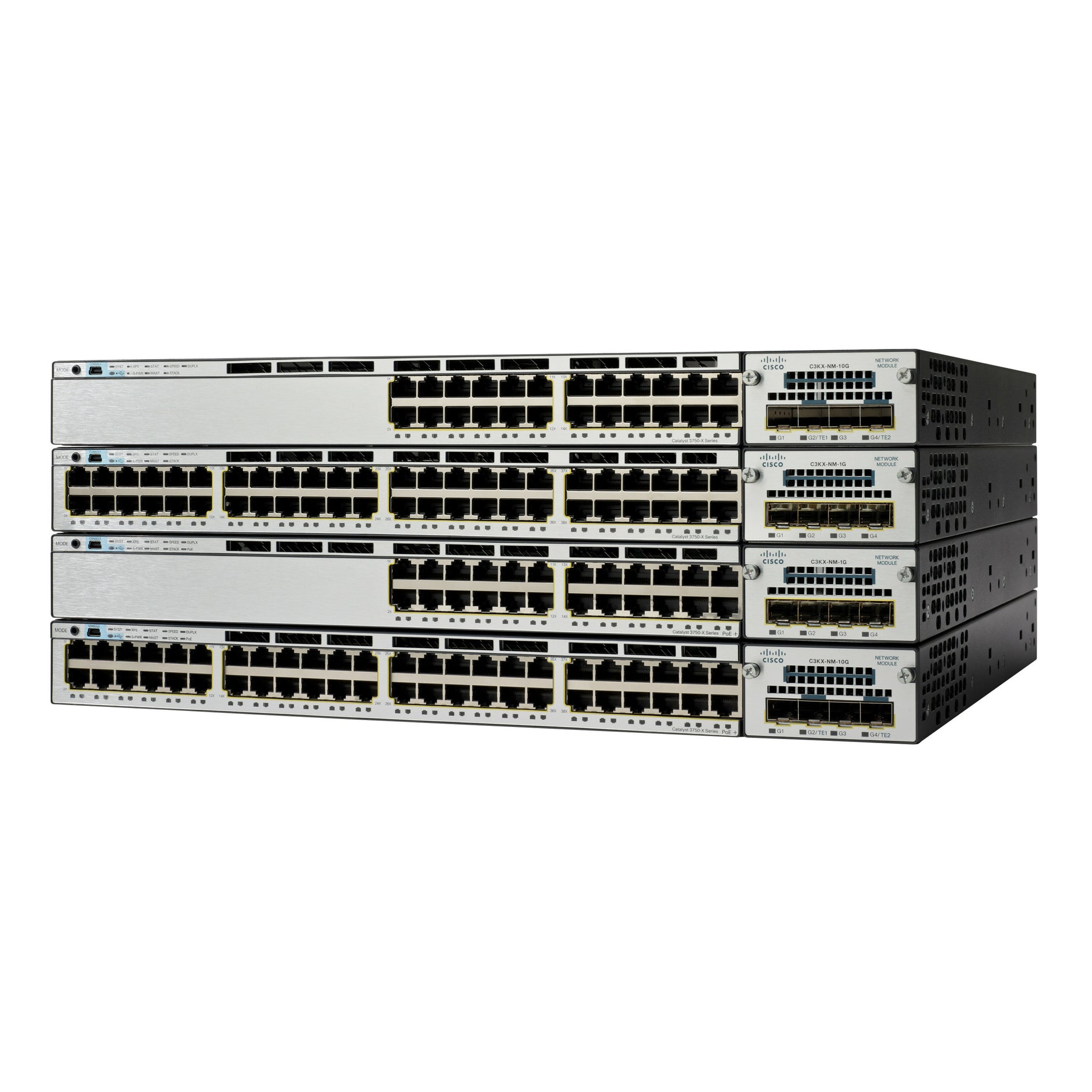 Cisco-IMSourcing Catalyst WS-C3750X-48T-E Ethernet Switch