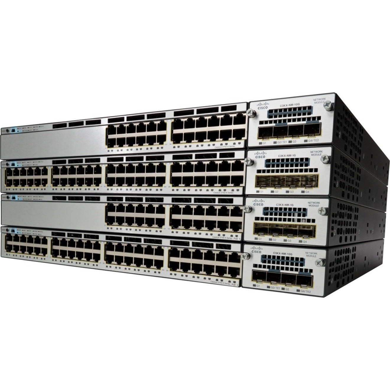 Cisco-IMSourcing Catalyst 3750-X Layer 3 Switch, 24 SFP Gigabit
