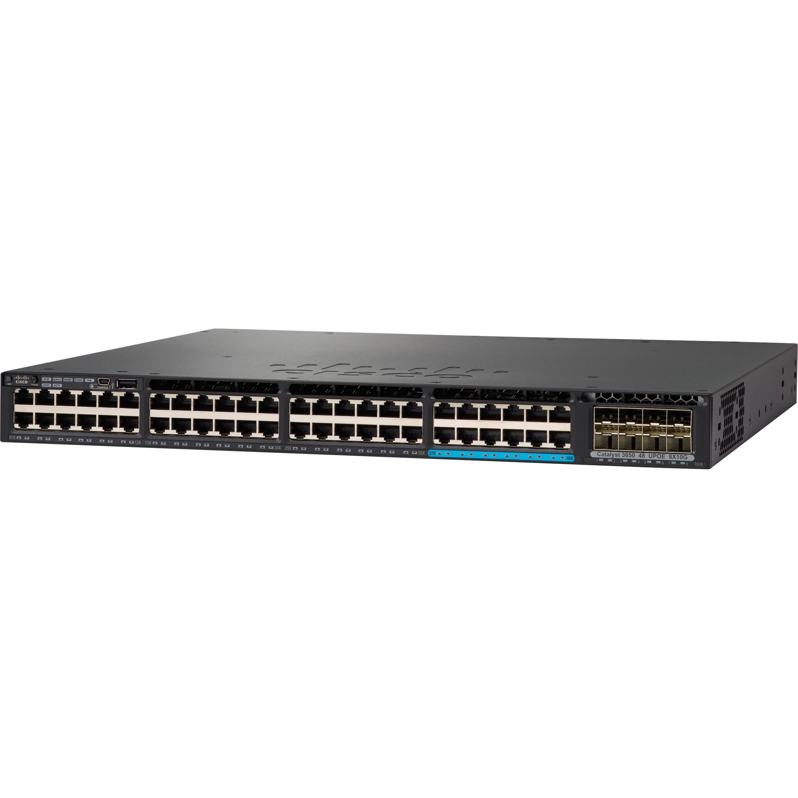 Cisco Catalyst C3650-8X24PD-S Layer 3 Switch (WS-C3650-8X24PD-S)