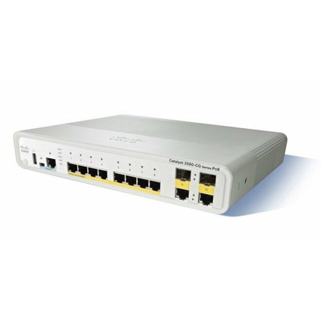 Cisco-IMSourcing Catalyst WS-C3560CG-8TC-S Compact Switch