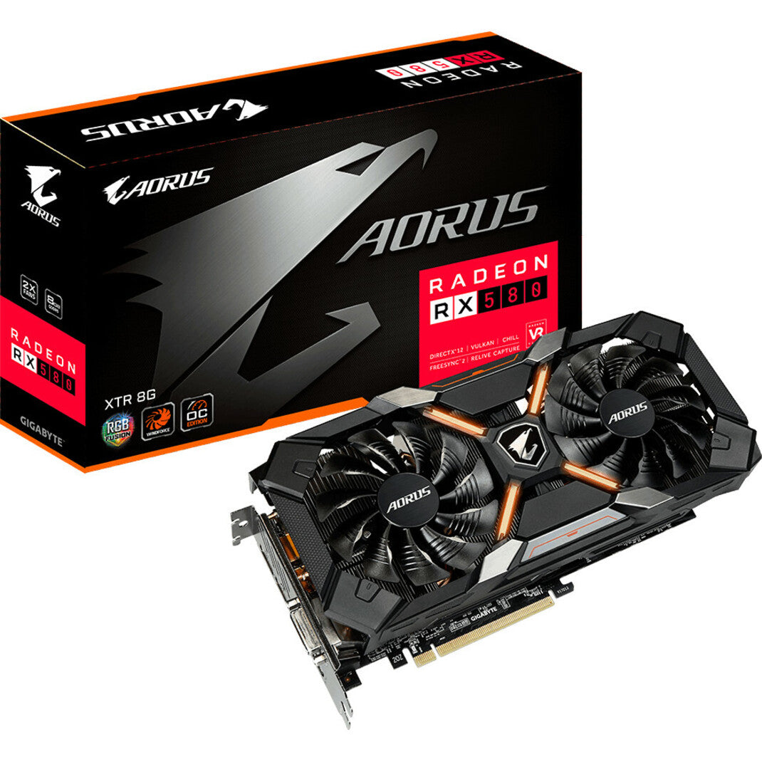 580 4gb Radeon Rx 580 Aorus Gigabyte Radeon Aorus Rx 580 Xtr Rx
