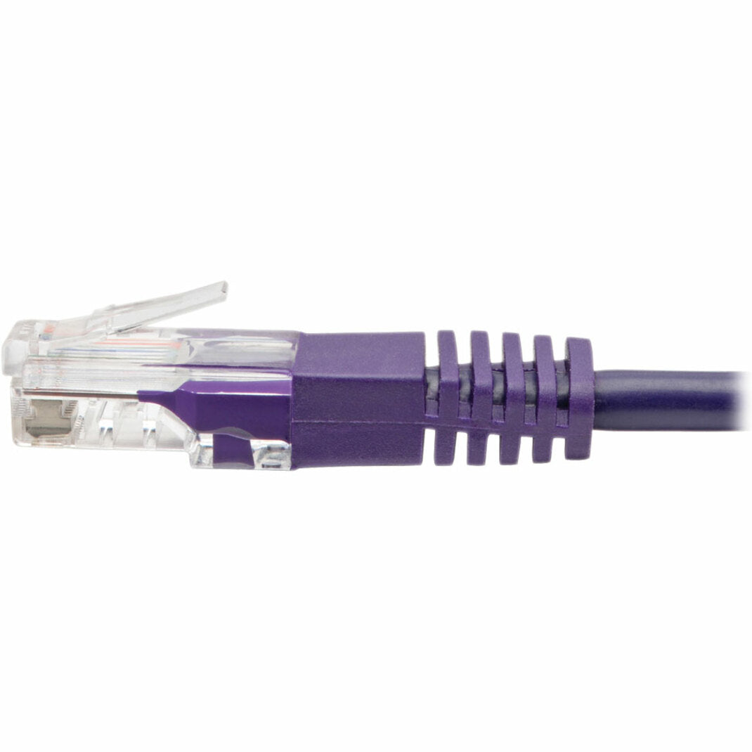 Tripp Lite by Eaton CABLE CAT5E 350MHZ MOLDED PATCH PURP 6FT (N002-006-PU)