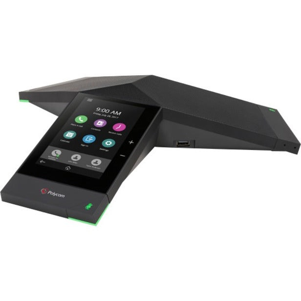 Polycom Trio 8500 IP conference phone with built-in Bluetooth. 802.3af Power over Ethernet. SHIPS WITHOUT POWER KIT. Incl. 7.6m/25ft Ethernet cable, and Setup Sheet. (2200-66700-025)