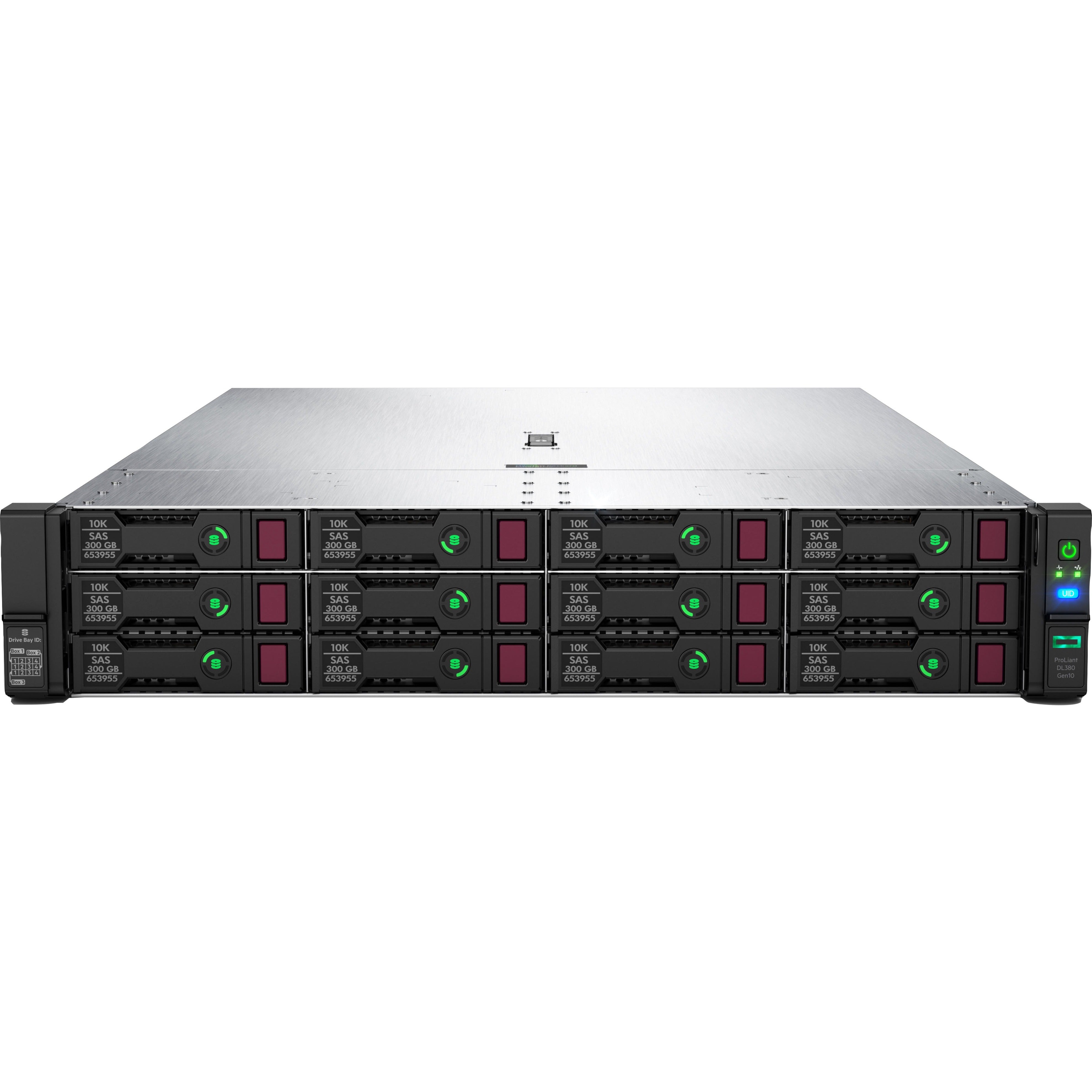 HPE E ProLiant DL380 G10 2U Rack Server - 1 x Xeon Gold 5218 - 32 GB RAM HDD SSD - P408i-A Controller - Serial ATA/600, 12Gb/s SAS Controller (P20249-B21)