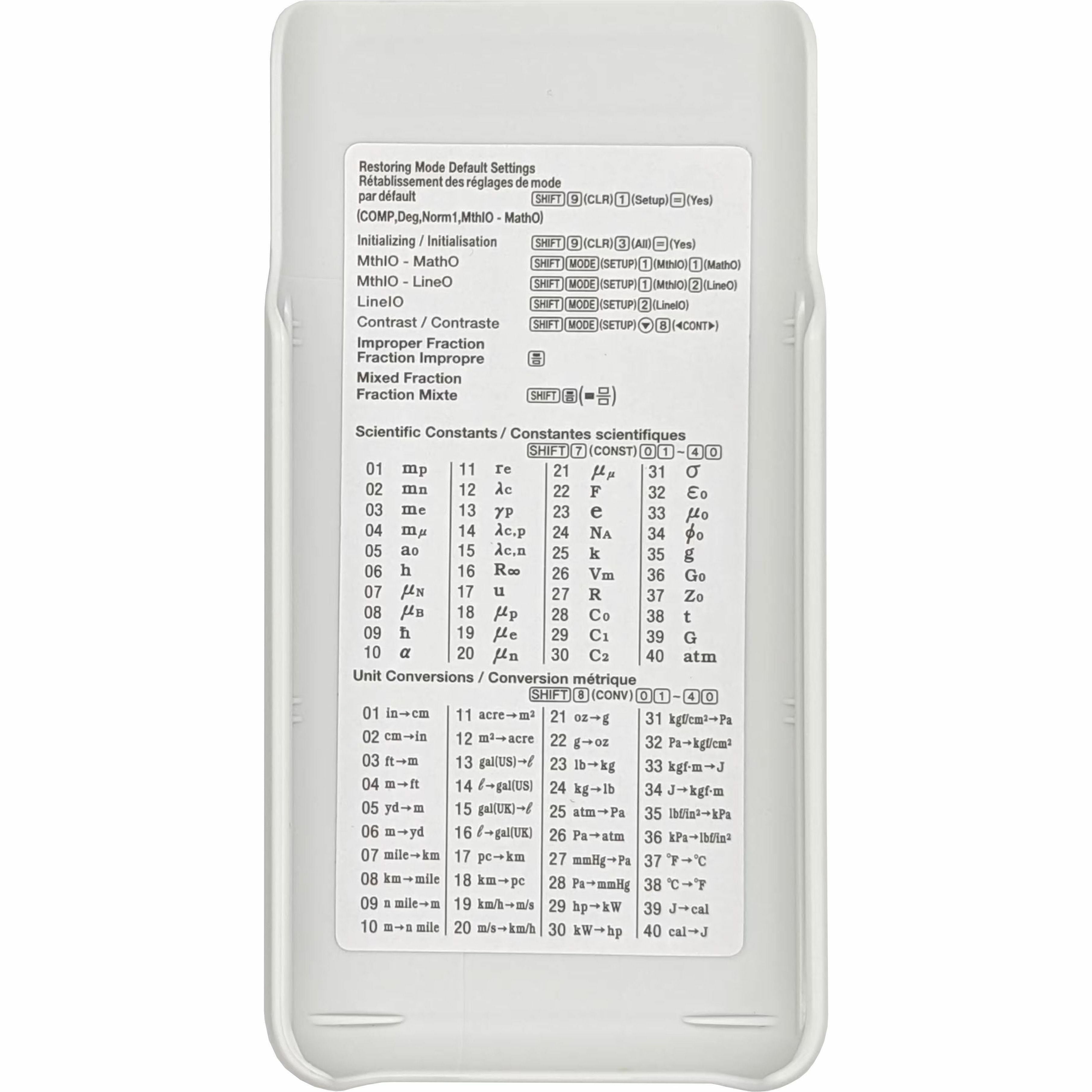 Casio fx-115ES PLUS 2nd Edition Scientific Calculator, 252