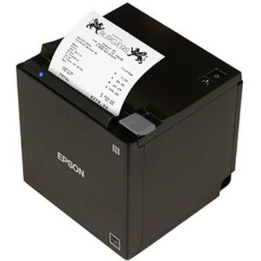 Epson TM-M30II in action printing a receipt with clear, crisp text and graphics-alternate-image4