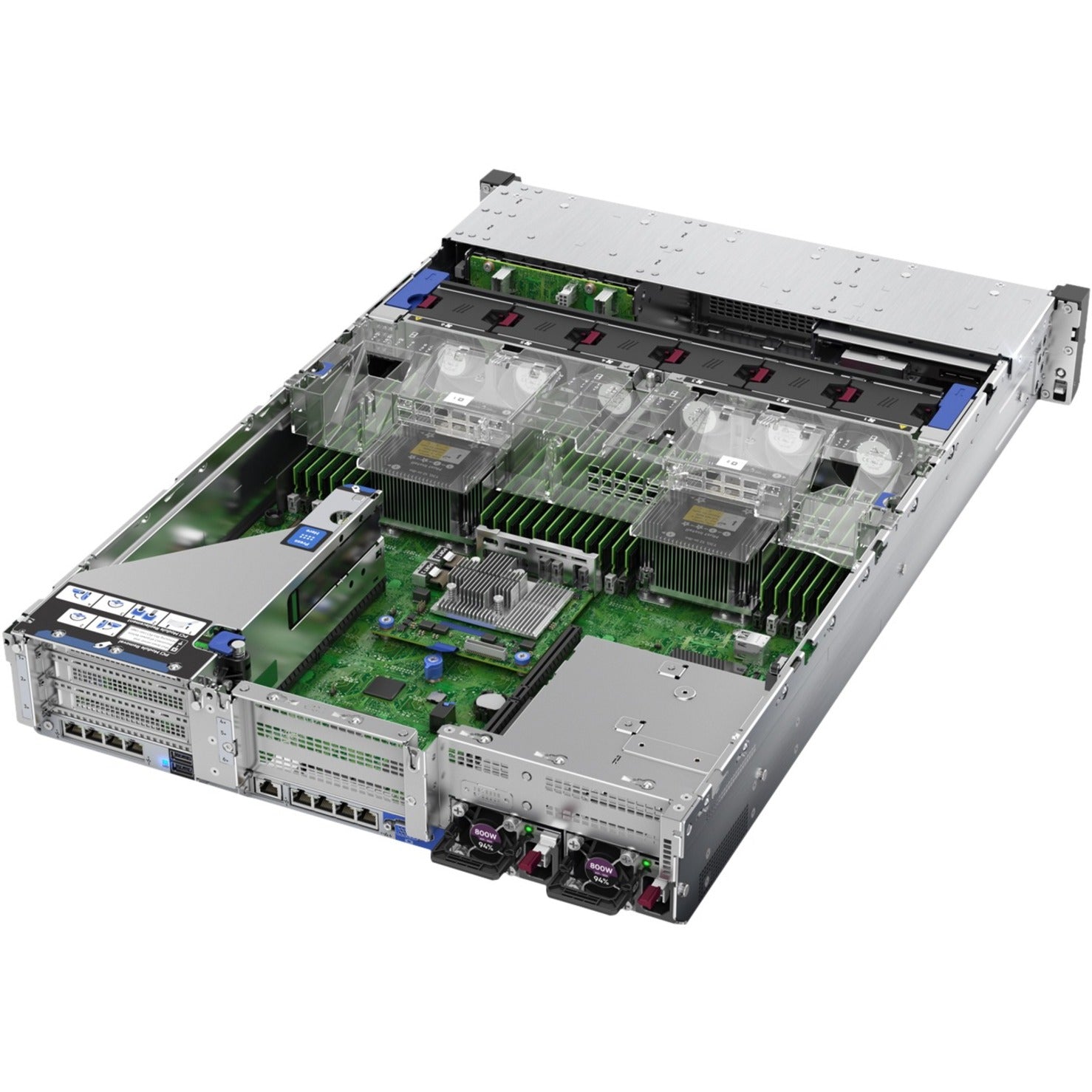 HPE E ProLiant DL380 G10 2U Rack Server - 1 x Intel Xeon Silver 4215R 3.20 GHz - 32 GB RAM - 12Gb/s SAS Controller (P40717-B21)