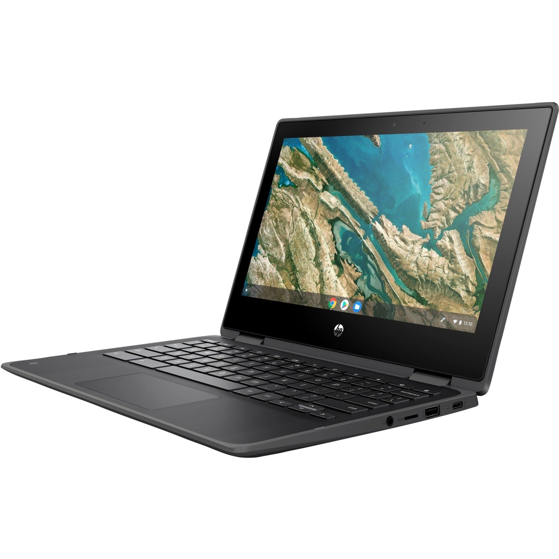 HP Chromebook x360 11 G3 EE 11.6" Touchscreen Convertible 2 in 1 Chromebook - HD - 1366 x 768 - Intel Celeron N4020 Dual-core (2 Core) 1.10 GHz - 4 GB Total RAM - 32 GB Flash Memory - Black (436C0UT#ABA)