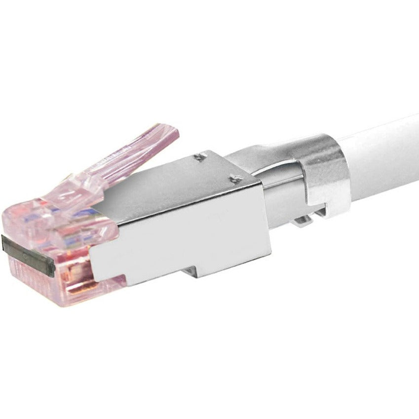 SIMPLY45 connector with Cap45 safety cover installed, showing protection of exposed wire ends for electrical safety compliance-alternate-image4