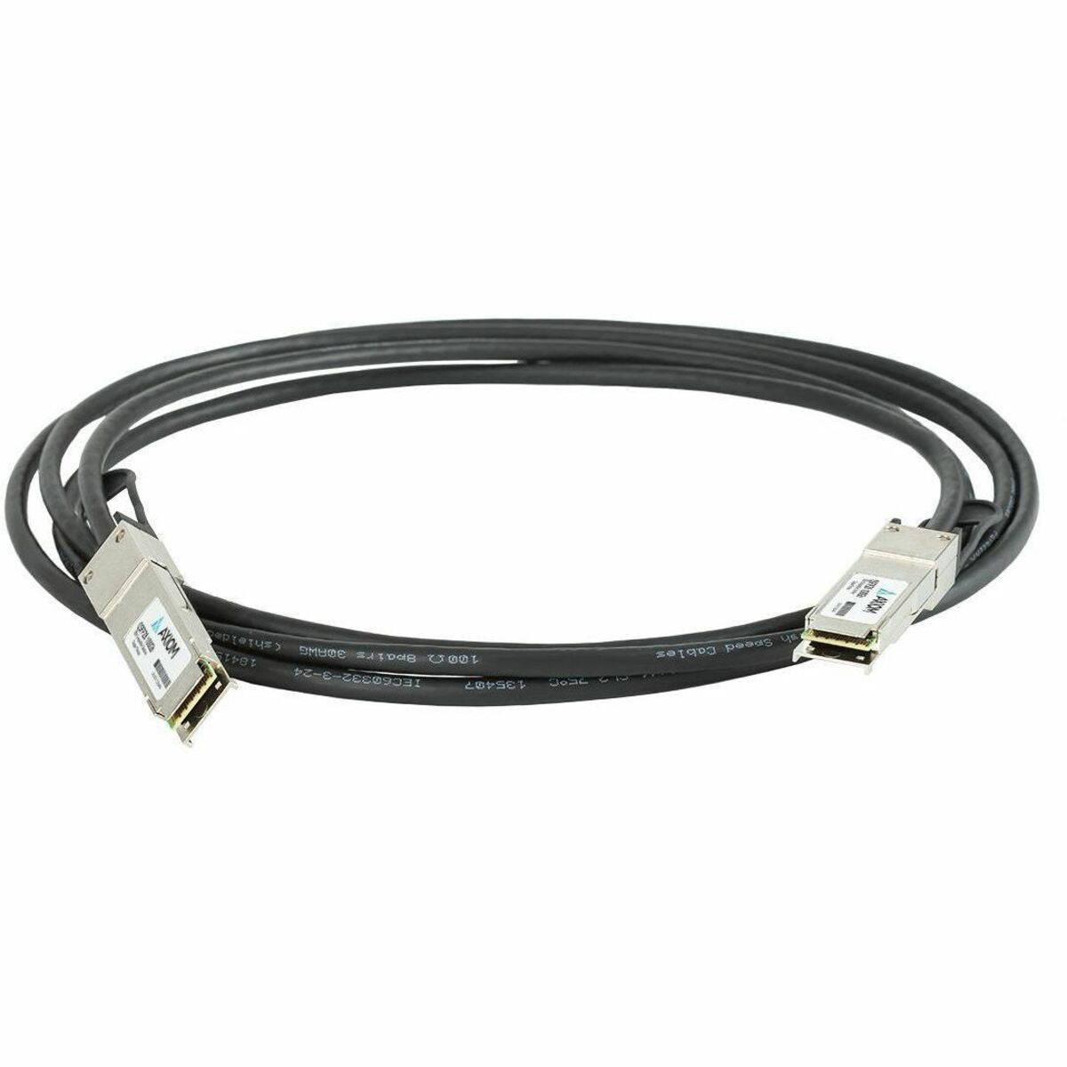Axiom SF-NDAAFF100G-003M-AX QSFP28 to QSFP28 Passive Twinax Cable 3m, High-Speed Network Cable for Fast Data Transfer