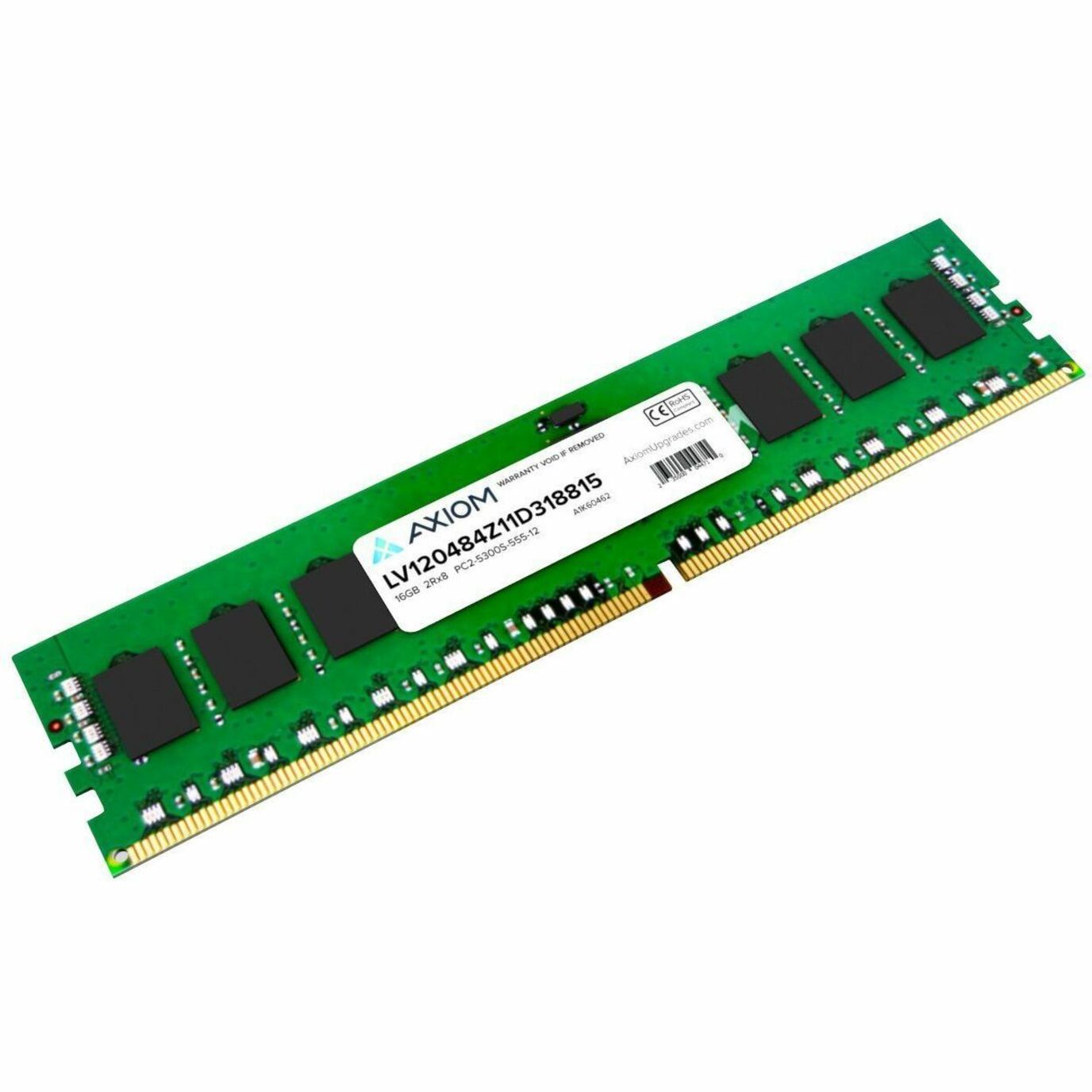 Axiom UCS-MR-X32G2RW-AX 32GB DDR4 SDRAM Memory Module, Lifetime Warranty, ECC, 3200 MHz