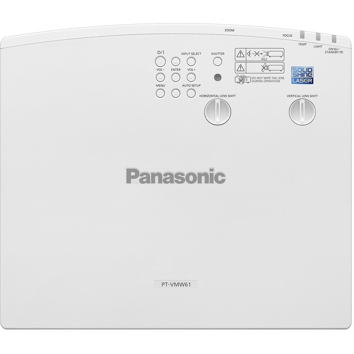 Panasonic 6200LM WXGA, LCD LASER, 4K SIGNAL INPUT (PT-VMW61U7)