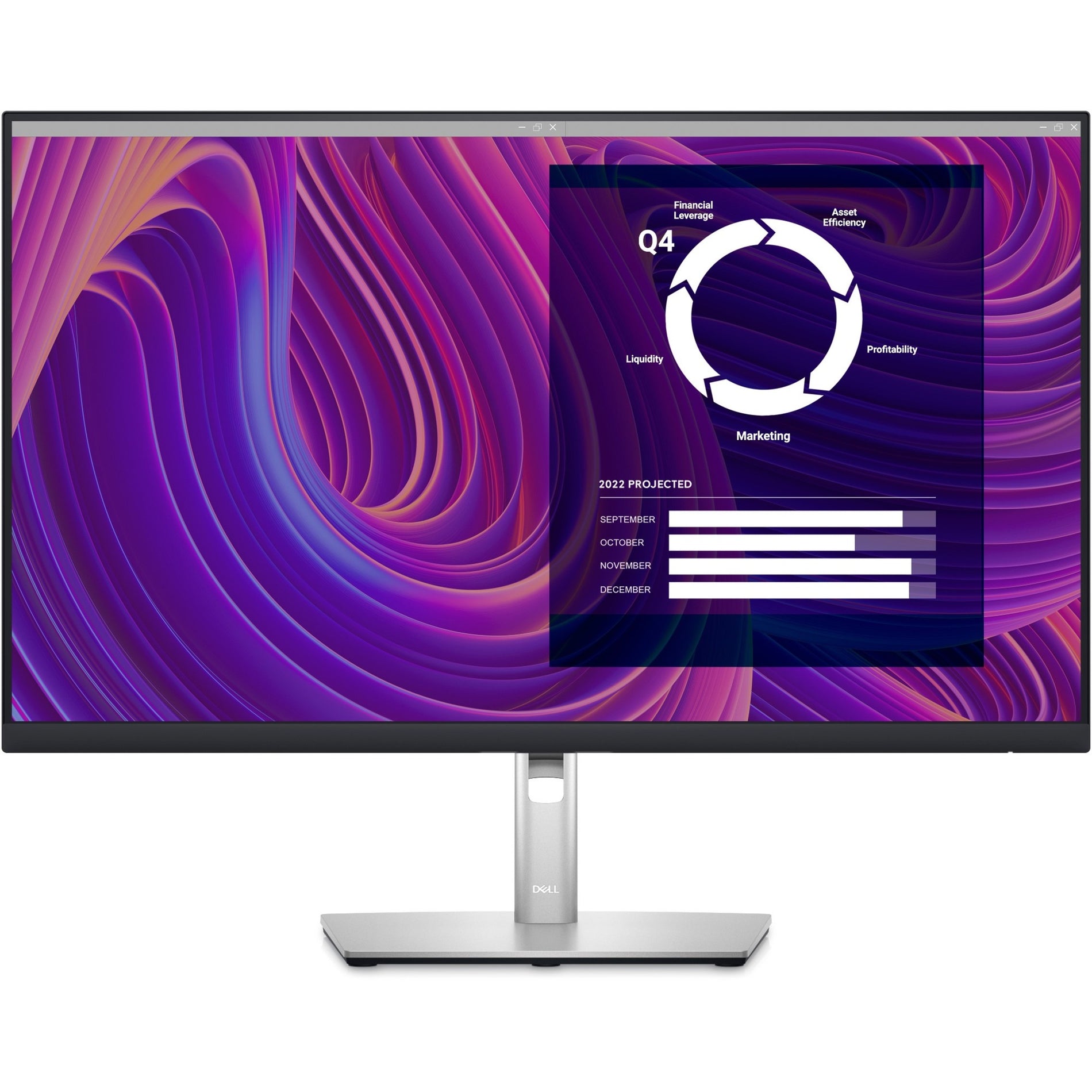 Dell P2723D 27" Class QHD LCD Monitor - 16:9 - Black, Silver (DELL-P2723D)