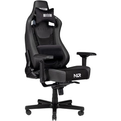 Next Level Racing Elite Gaming Chair, Black Leather & Suede, Ergonomic Design, 4D Armrest, 308lb Capacity, Adjustable Backrest, Tilt Function, Premium PU Leather & Aluminum Construction - NLR-G005 (1 Year Warranty)