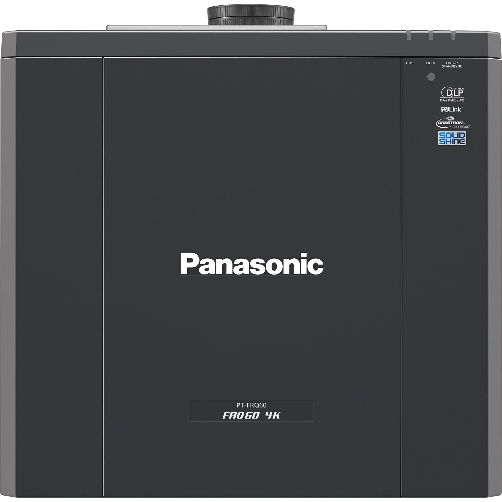 Panasonic 6000 LUMENS 4K 1DLP PROJLASER PROJECTOR BLACK (PT-FRQ60BU7)