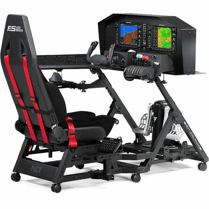 Flight Seat Pro with professional flight deck setup and multiple displays-alternate-image6