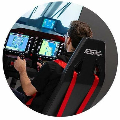 Flight Seat Pro in use with professional flight simulation setup-alternate-image10