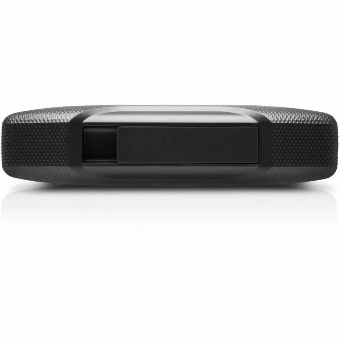 Side profile view of G-DRIVE ArmorATD showing slim design and port protection system