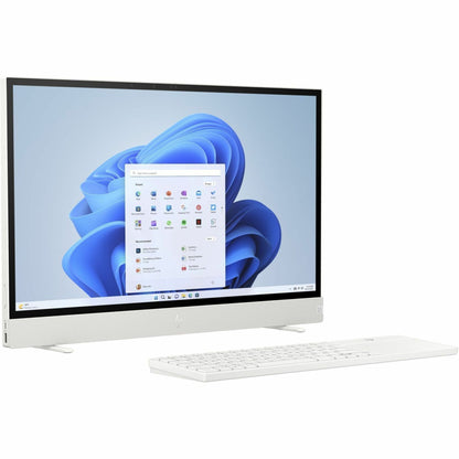 Side view of HP Envy Move All-in-One PC showing slim profile and speaker design-alternate-image2