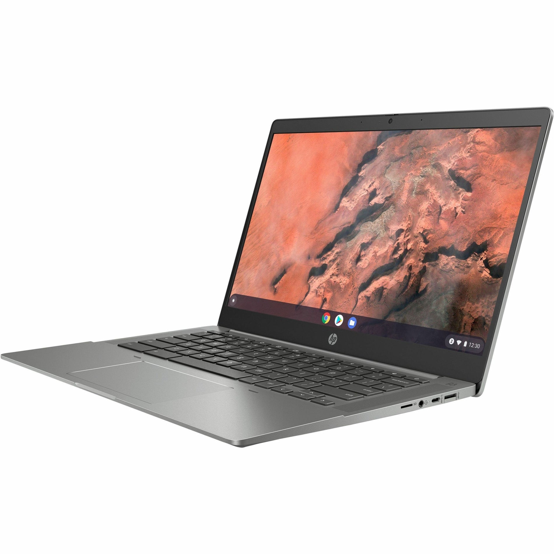 HPI SOURCING - NEW Chromebook 14b-na0000 14b-na0010wm 14" Chromebook - Full HD - 1920 x 1080 - AMD Ryzen 3 3250C Dual-core (2 Core) 2.60 GHz - 4 GB Total RAM - 4 GB On-board Memory - 128 GB SSD - Mineral Silver Aluminum (35G89UA#ABA)