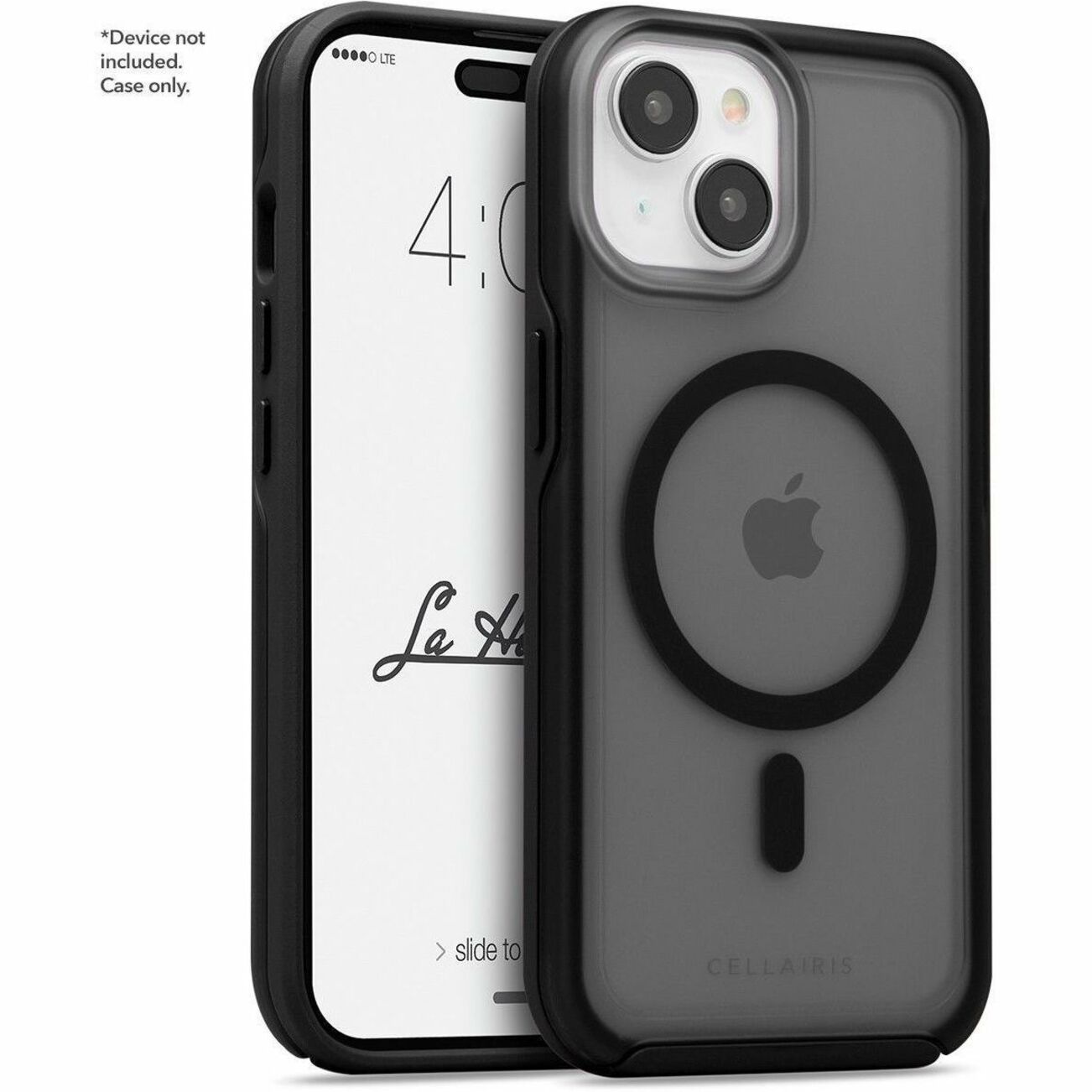 Cellairis La Hornet Matt iPhone 15 Hülle Fallbeständig MagSafe-Kompatibel TPU Polycarbonat-Schutz Schlankes Leichtgewichtdesign Glitzer-Finish