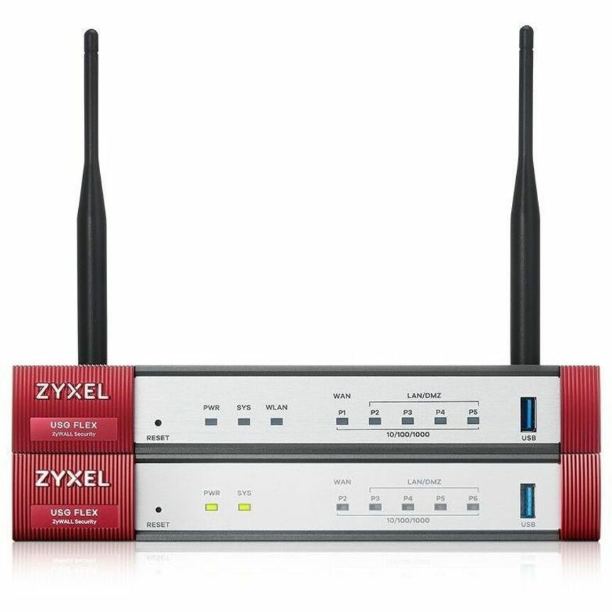 ZYXEL USGFLEX50AX USG FLEX 50AX Network Security/Firewall Appliance, Business Network Branch Office, 5 Ports, Dual Band Gigabit Ethernet