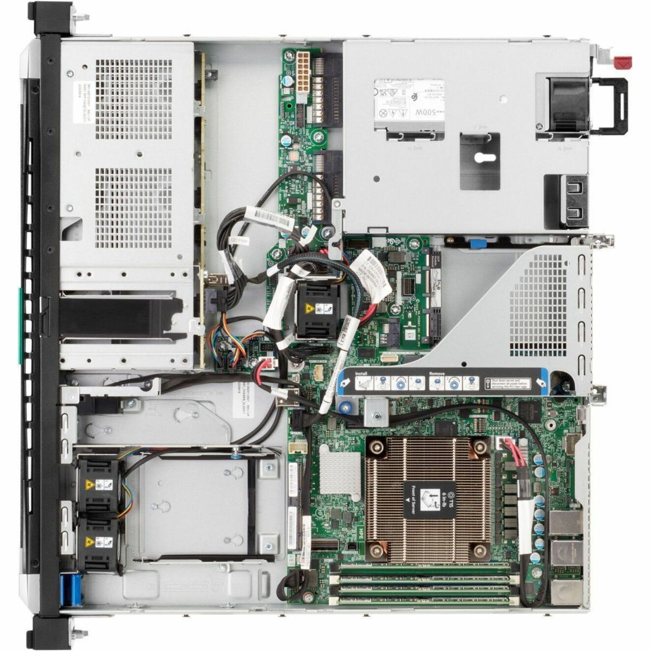HPE ProLiant DL20 Gen11 Server, Intel Xeon E-2414 Quad-Core