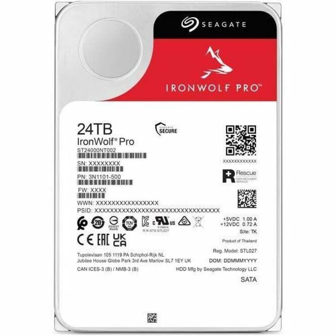 ⭐️即購入歓迎 Seagate IronWolf Pro 24TB 使用時間極少 SeagateのNAS向けHDD「IronWolf Pro」に大容量24TBモデル、実売