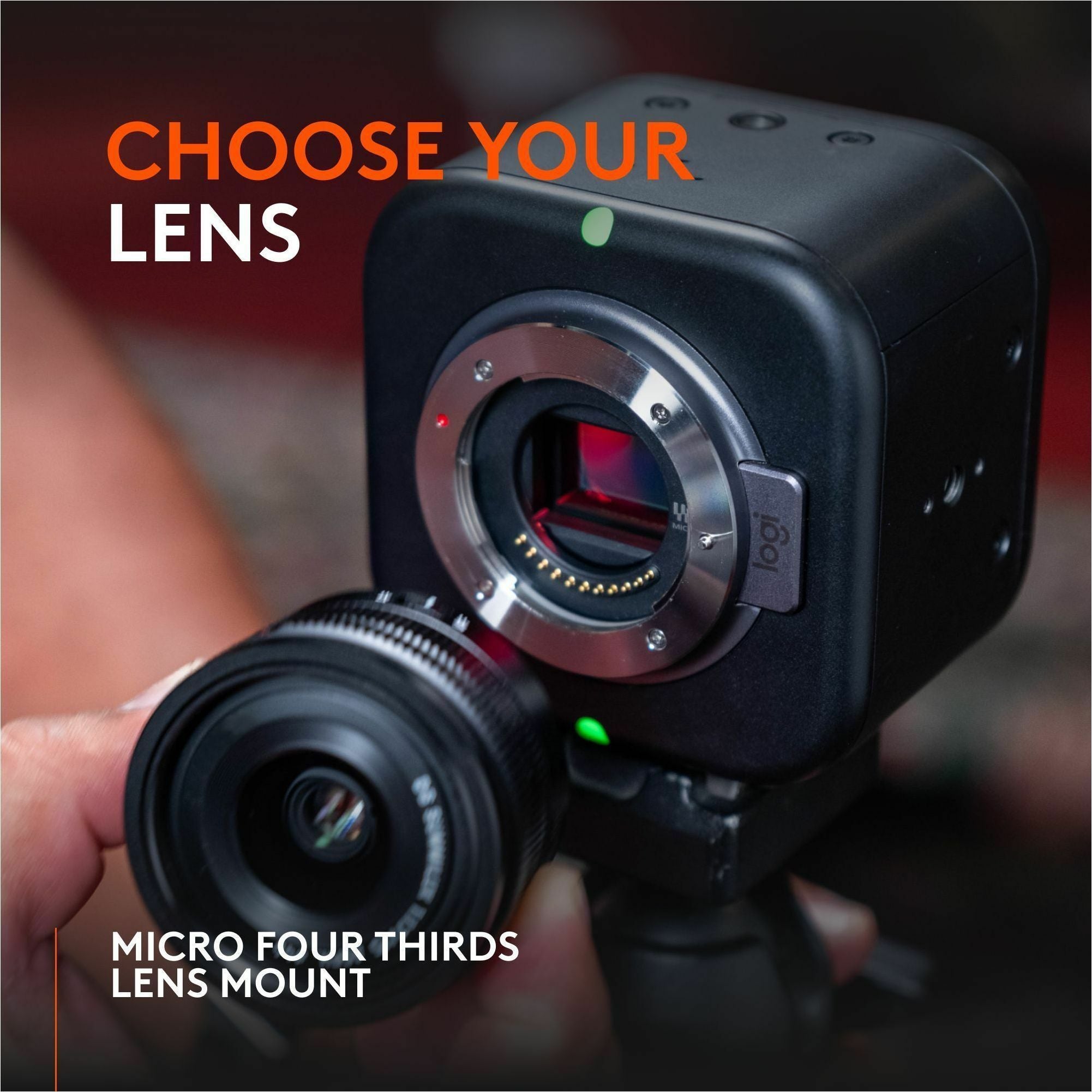 Logitech MEVO CORE (4K Mirrorless Live Streaming Camera) (961