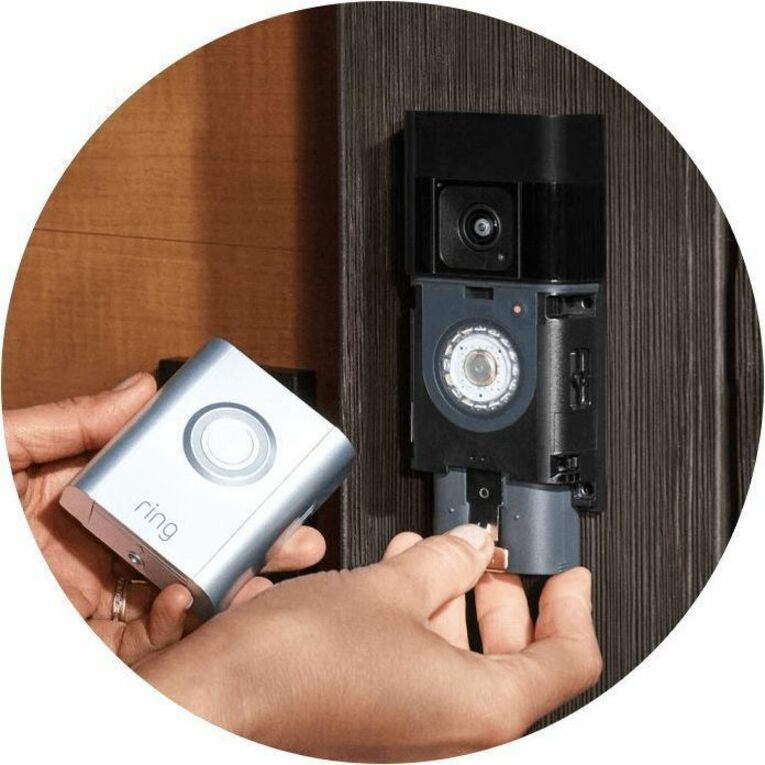 Ring Pro Ring Doorbell Camera Battery Replacement Connect Ring App
