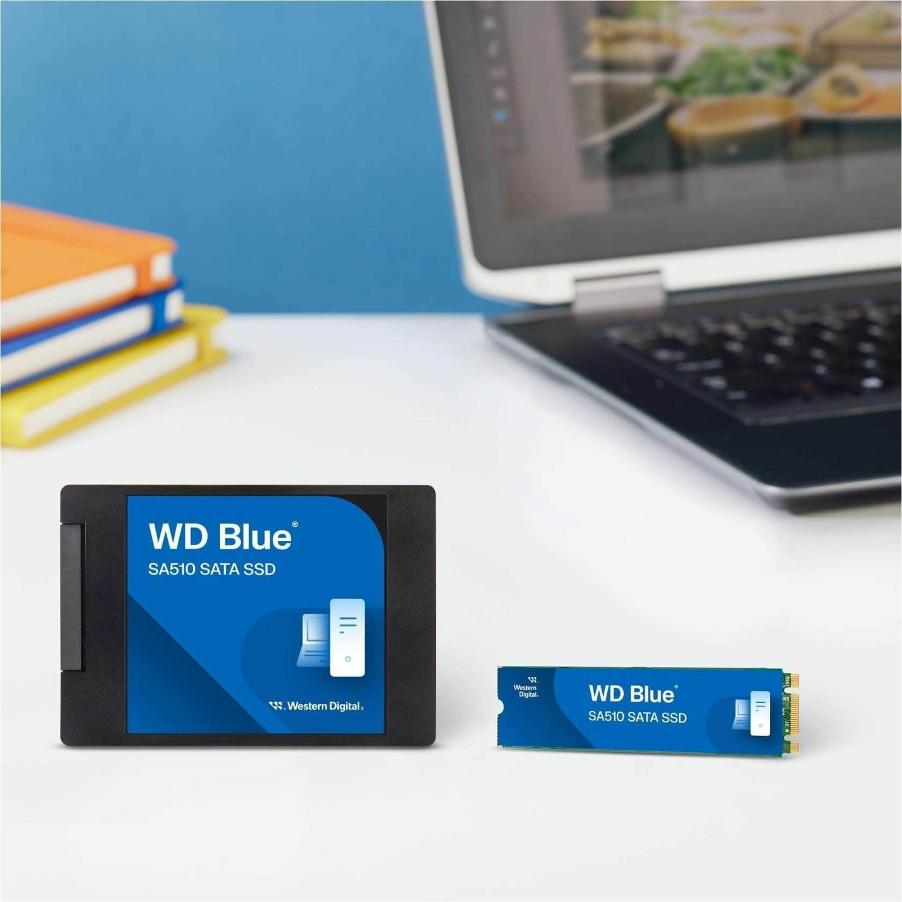 WD Blue SA510 250GB Internal SSD, SATA III, 555MB/s Read