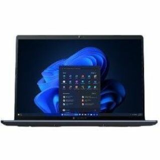 Front view of Dynabook Tecra A60-M showing Windows 11 desktop interface and full keyboard layout-alternate-image2