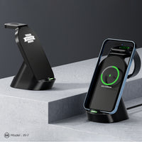 15W 3in1 Light-Up Wireless Charger