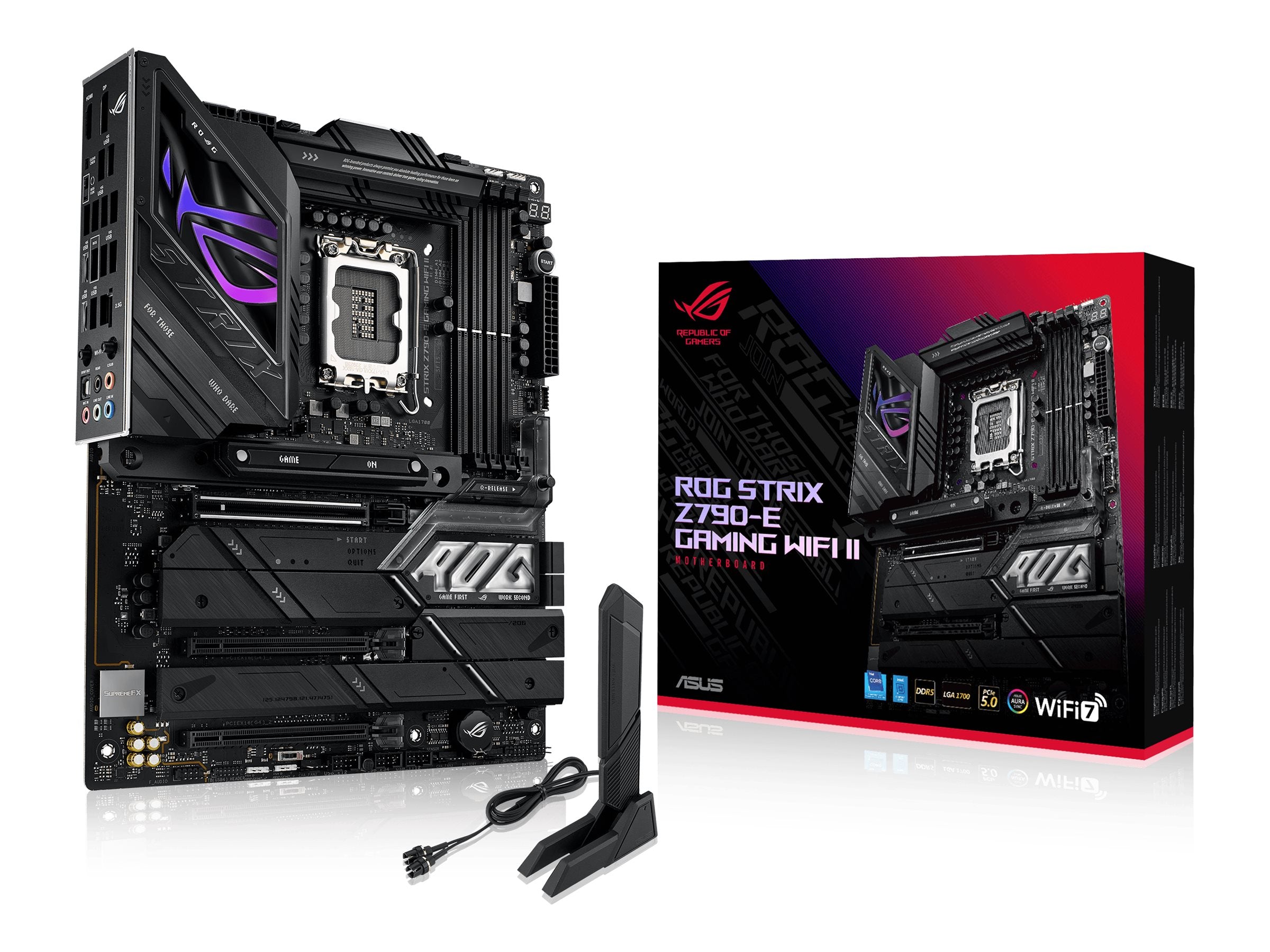 Asus ROG Strix Z790-E GAMING WIFI II Gaming Desktop Motherboard