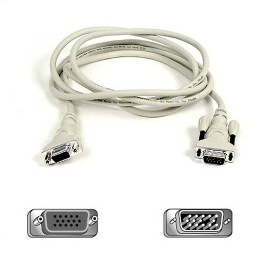 Belkin F2N025-25 Pro Series VGA Monitor Extension Cable, 25 ft, Lifetime Warranty