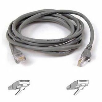 Belkin A3L980-100-S RJ45 Category 6 Snagless Patch Cable, 100 ft, PowerSum Tested, Improved Network Performance