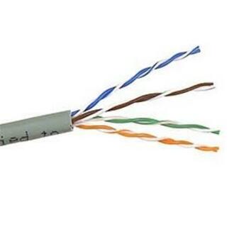 Belkin A7L604-1000-GRN FastCAT Cat5e Bulk Cable, 1000ft, Green