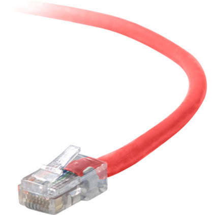 Belkin A3L791-25-RED RJ45 Category 5e Patch Cable, 25 ft, PowerSum Tested, Crimped