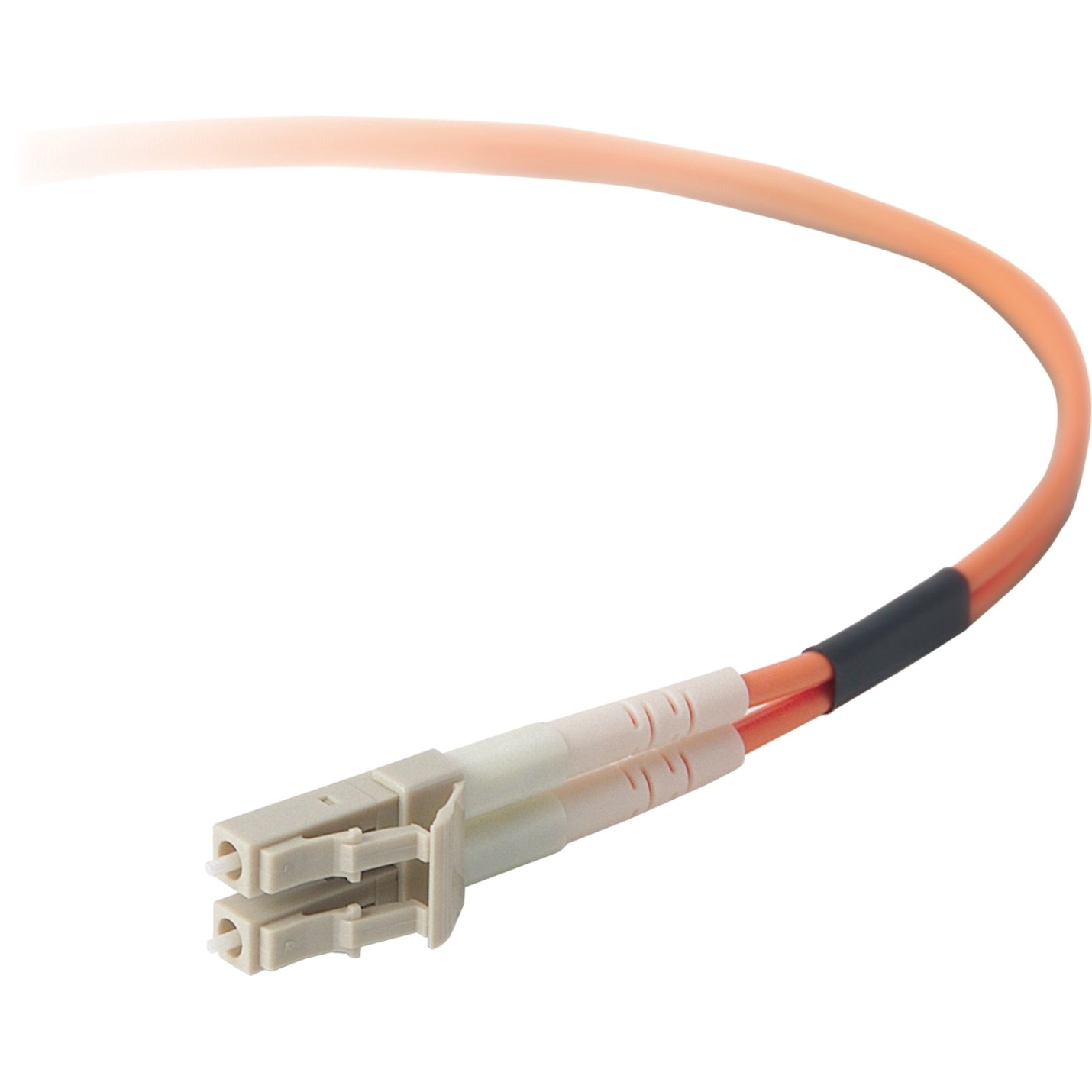 Belkin F2F202LL-05M Duplex Fiber Optic Patch Cable, 16.40 ft, LC/LC 62.5/125