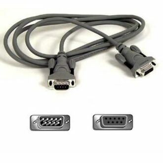 Belkin F2N209-06-T CGA/EGA Monitor or Serial Mouse Extension Cable, 6 ft, Lifetime Warranty, Easy Installation