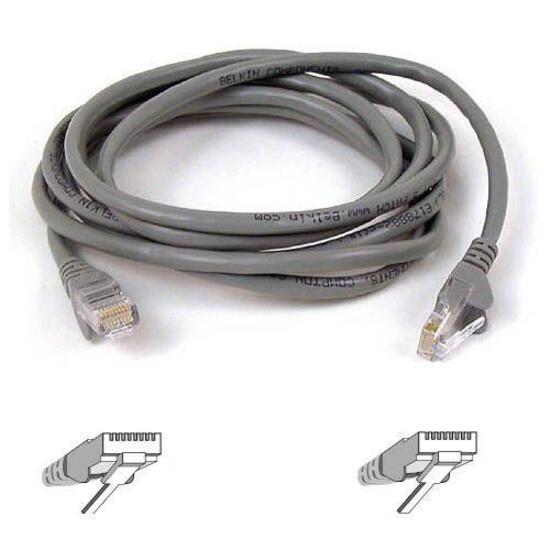 Belkin A3L791-04-S Cat5e Patch Cable, 4 ft, Premium Snagless Moldings, PowerSum Tested