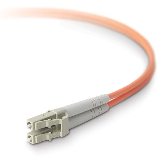 Belkin F2F402LL-02M Duplex Optic Fiber Cable, 6.56 ft, Network Cable