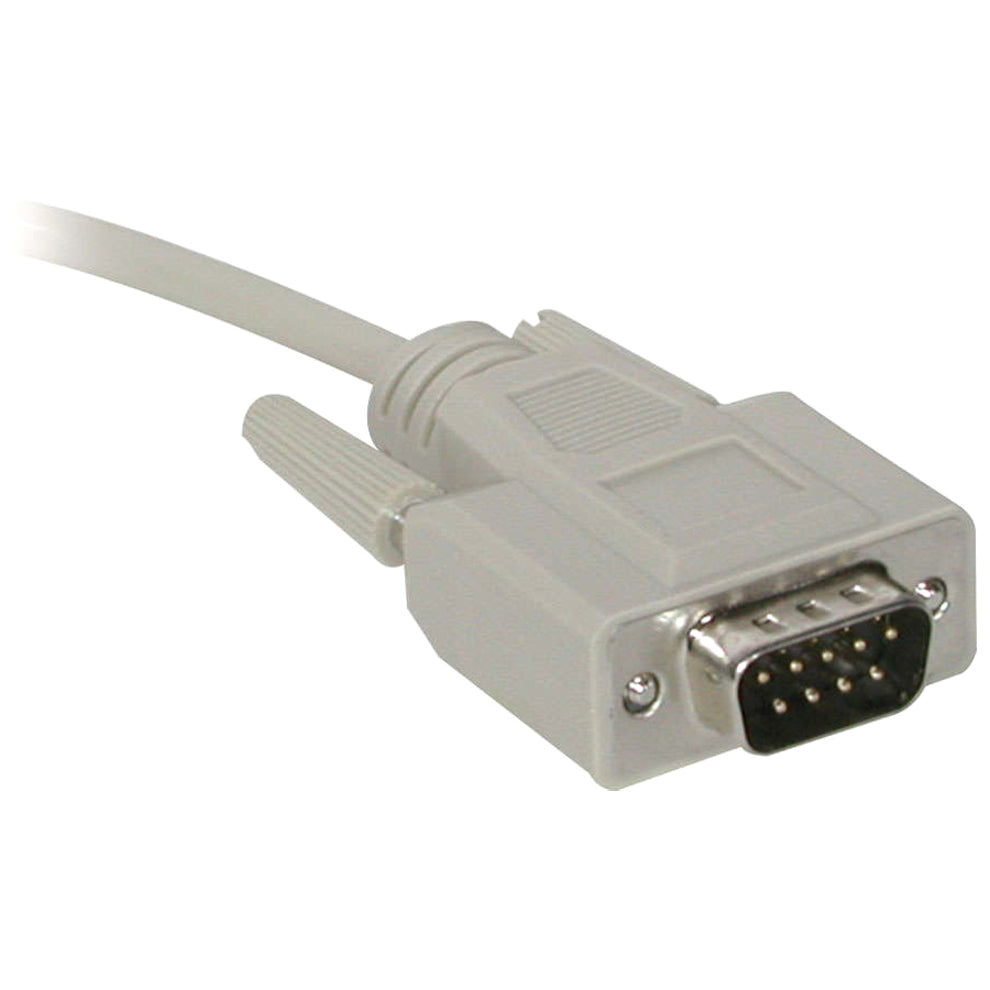 C2G 02711 DB9 Extension Cable, 6ft, Fully Shielded, Molded Connectors