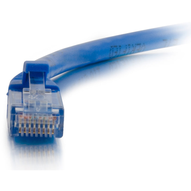 C2G 15200 10ft Cat5e Unshielded Ethernet Cable - BLU, Lifetime Warranty, Copper Conductor
