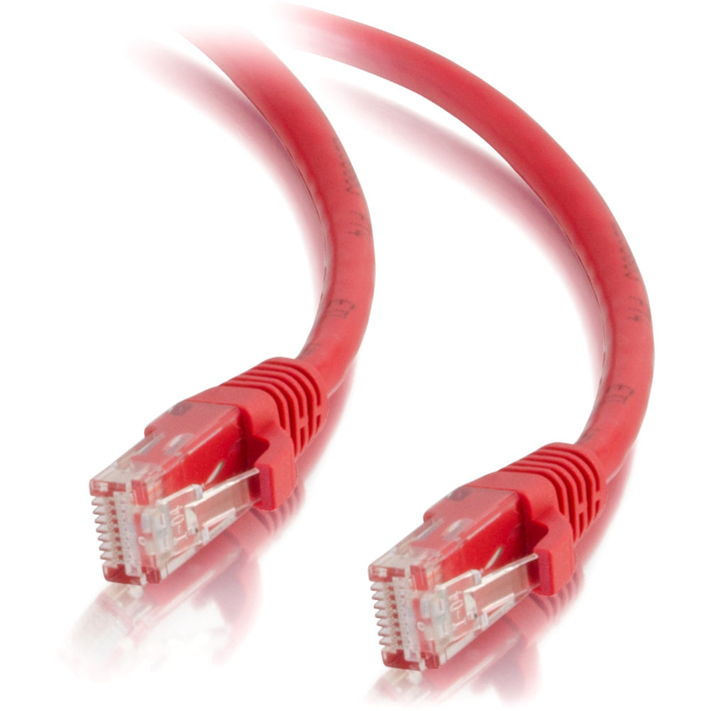 C2G 15190 5ft Cat5e Ethernet Cable, 350 MHz, Snagless, Red