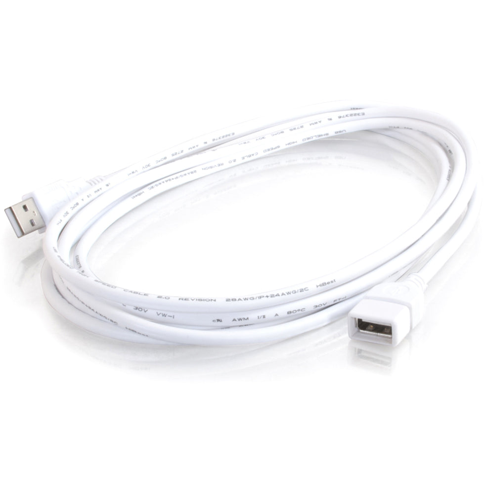 C2G 19003 3.3ft USB A Extension Cable, Extend Your USB Connection Easily