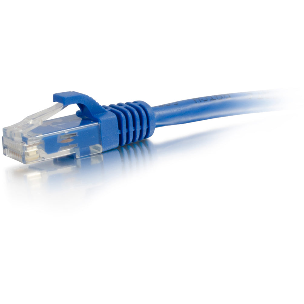 C2G 27143 10ft Cat6 Unshielded Ethernet Cable - Blue, Network Patch Cable